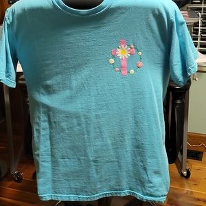 3/$20 Easter He has Risen Tshirt, Medium